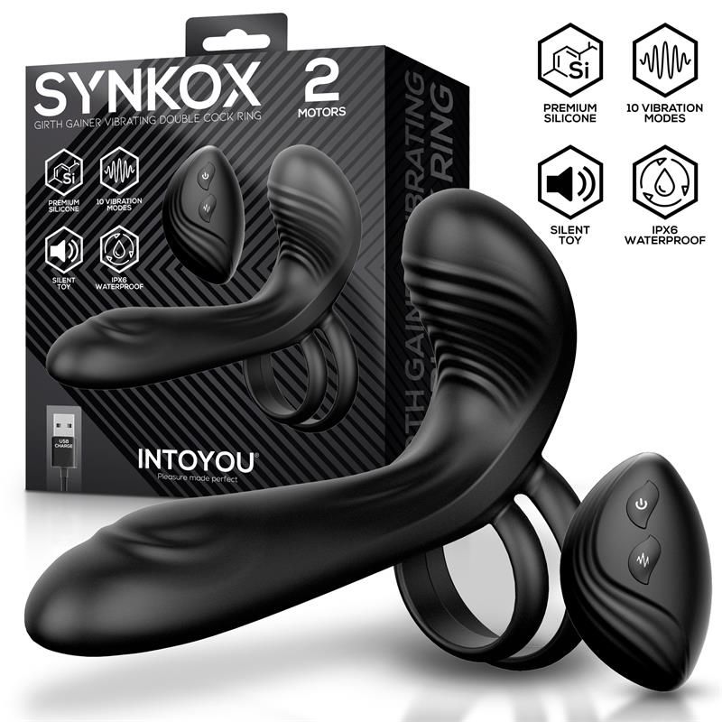 Synkox Girth Gainer Vibrating Double Cockring Synkox Girth Gainer Vibrating Double Cockring
