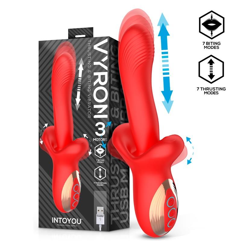 Vyron Vibe with Thrusting and Biting Vyron Vibe with Thrusting and Biting