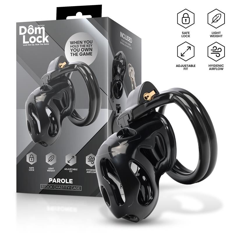 Parole Chastity Cage with Internal Lock Parole Chastity Cage with Internal Lock