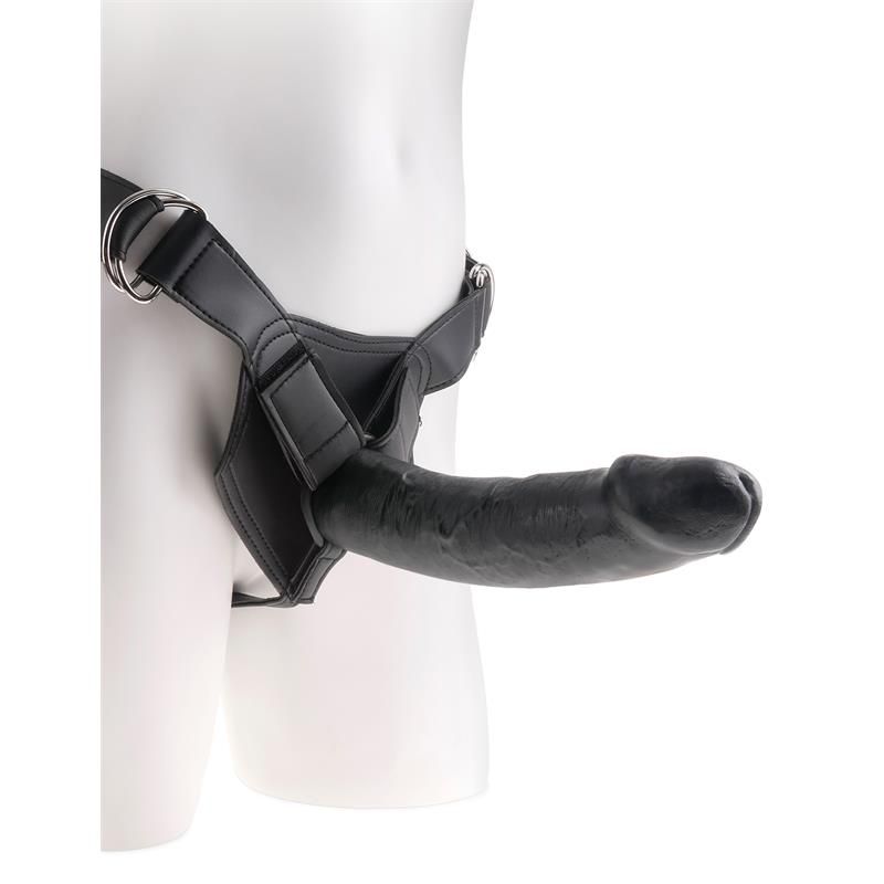 Strap-On with Dildo 9 - Black Strap-On with Dildo 9 - Black