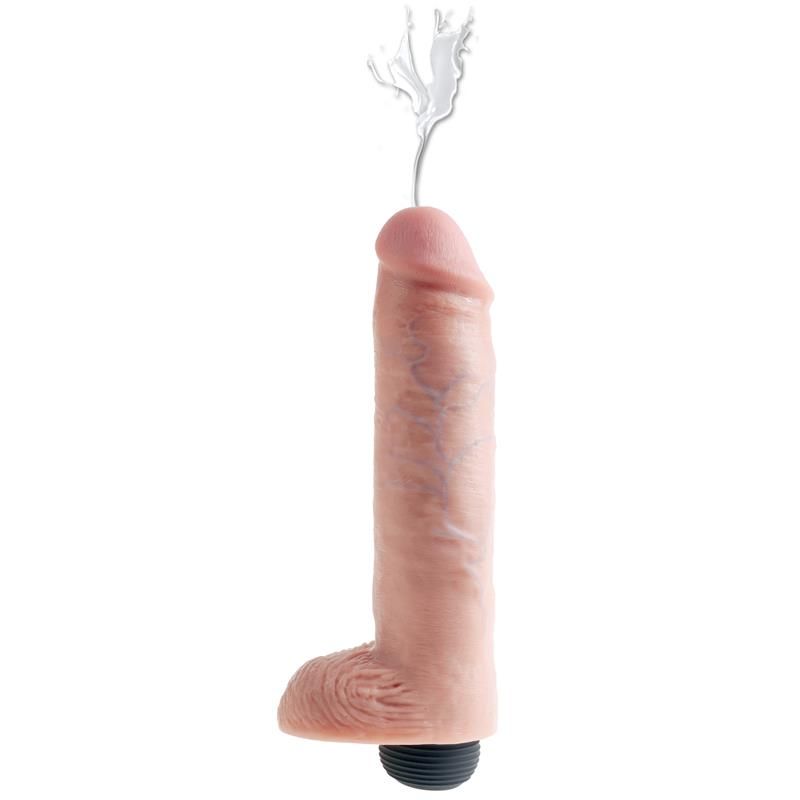 Squirting Reaslitic Dildo with Testicles 10 Squirting Reaslitic Dildo with Testicles 10