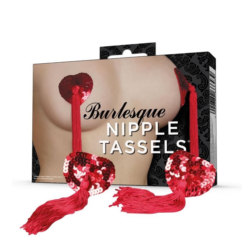 Burlesque Nipple Covers with Tassels Burlesque Nipple Covers with Tassels