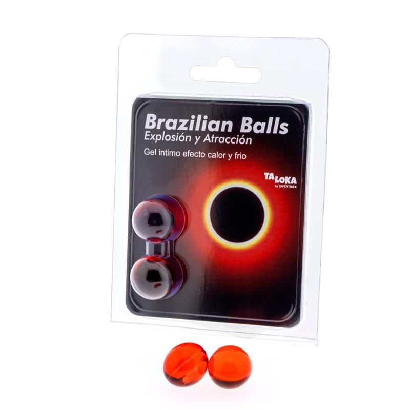 Set 2 Brazilian Balls Heat and Cold Effect Set 2 Brazilian Balls Heat and Cold Effect