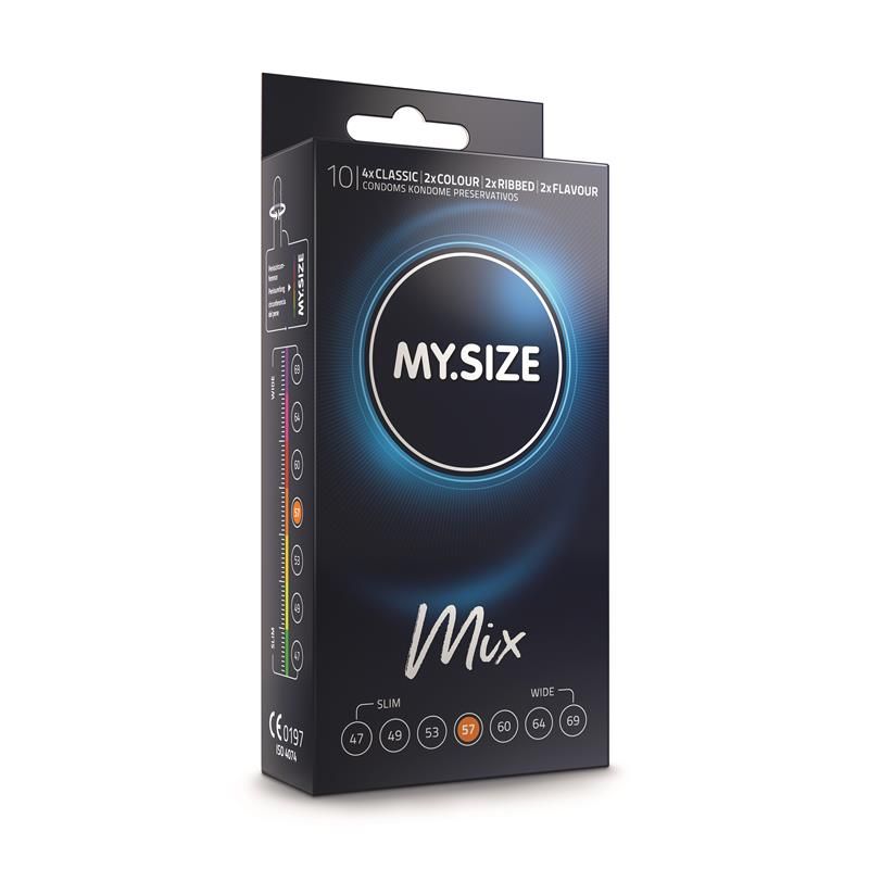 My Size Mix Talla 57 Caja de 10 Uds My Size Mix Talla 57 Caja de 10 Uds
