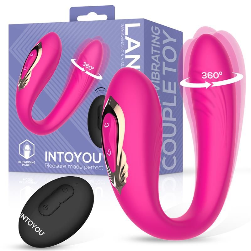 Lanty Couples Toy with 360? Oscillation and Remote Control