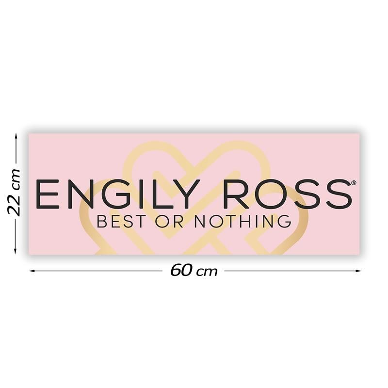 Promotional Sign Engily Ross 60 cm x 22 cm Promotional Sign Engily Ross 60 cm x 22 cm