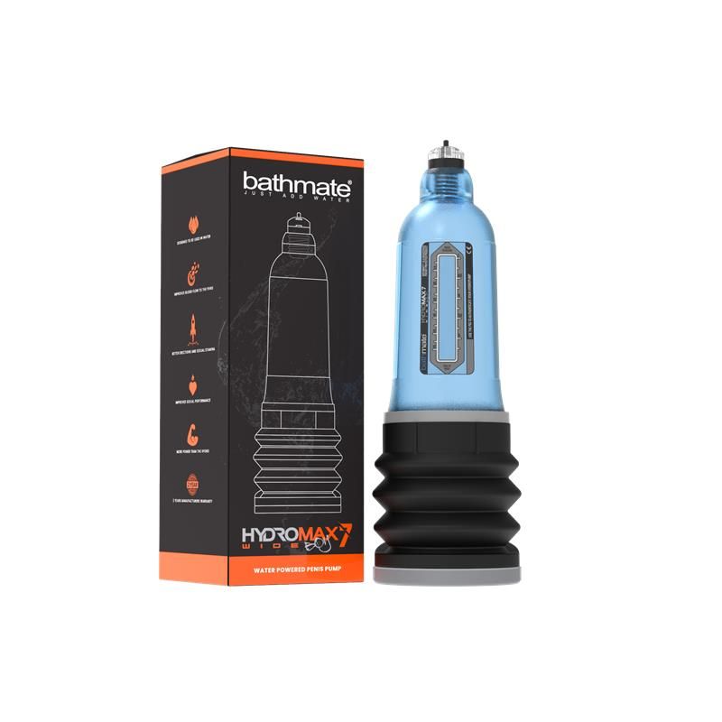 Penis Pump Hydromax7 Wide Boy Blue Penis Pump Hydromax7 Wide Boy Blue