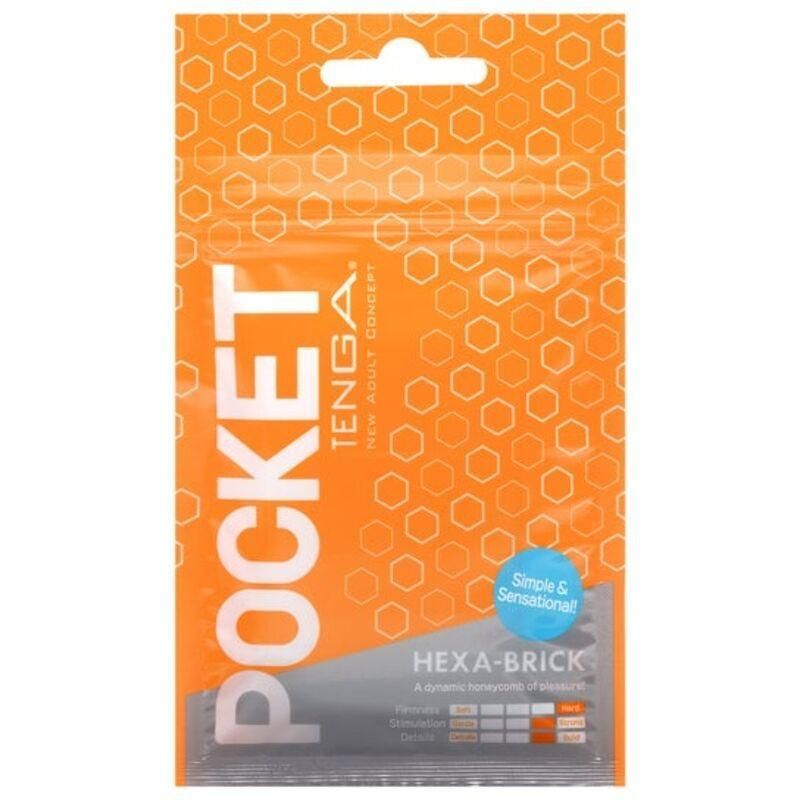 Masturbator Pocket Hexa-Brick Masturbator Pocket Hexa-Brick