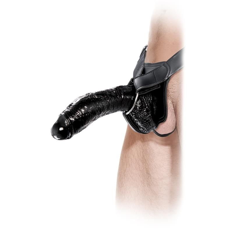 Extreme Hollow Strap-On 25 cm Brown Extreme Hollow Strap-On 25 cm Brown