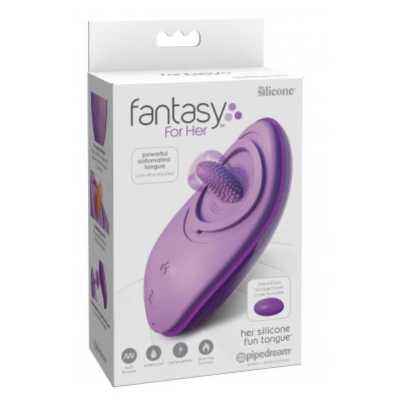 Fantasy For Her - Her Silicone Fun Tongue Fantasy For Her - Her Silicone Fun Tongue