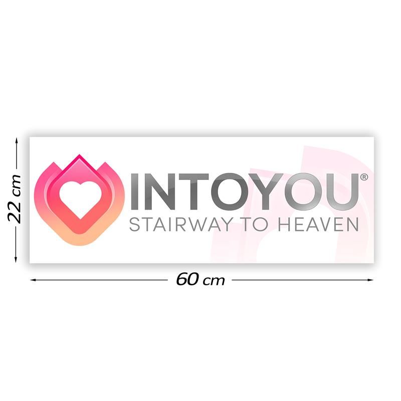 Promotional Sign Intoyou 60 cm x 22 cm Promotional Sign Intoyou 60 cm x 22 cm