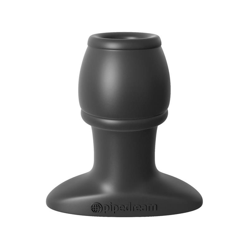 Open Wide Tunnel Butt Plug Black Open Wide Tunnel Butt Plug Black