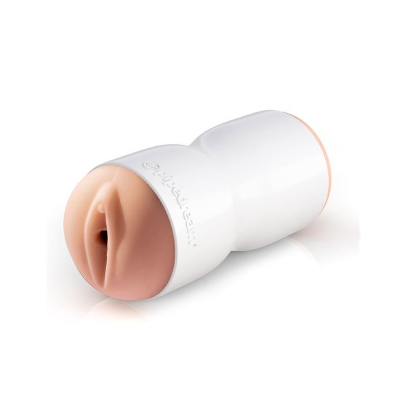 Pipedream Extreme Toyz Tight Grip Pussy & Mouth Masturbator White Pipedream Extreme Toyz Tight Grip Pussy & Mouth Masturbator White