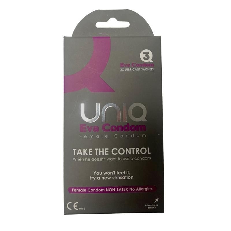 Eva Female Condoms No Latex 3 pcs Eva Female Condoms No Latex 3 pcs