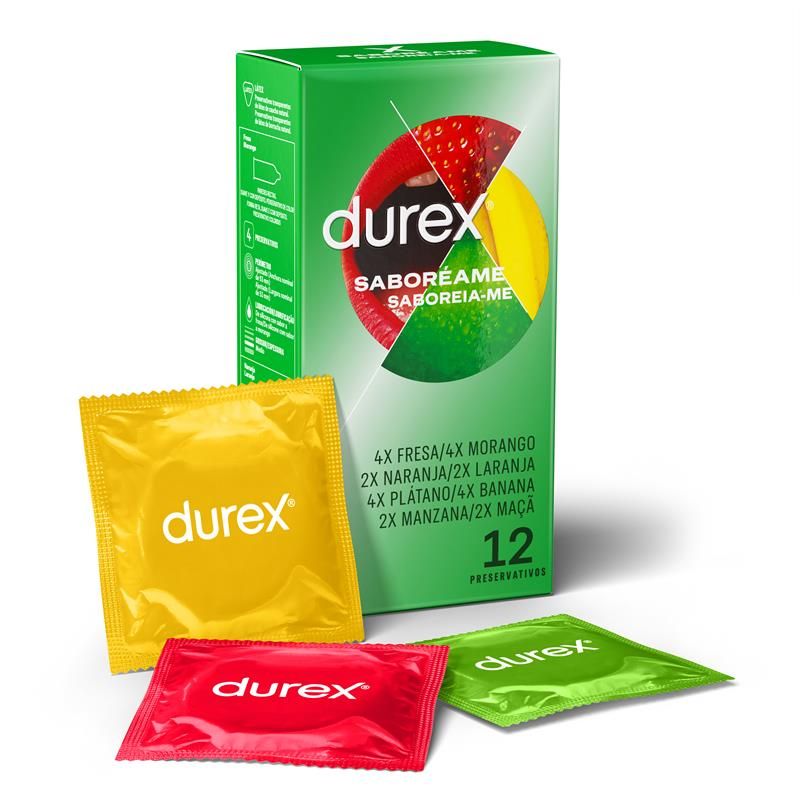 Flavored Condoms Sabor?ame 12 ud Flavored Condoms Sabor?ame 12 ud