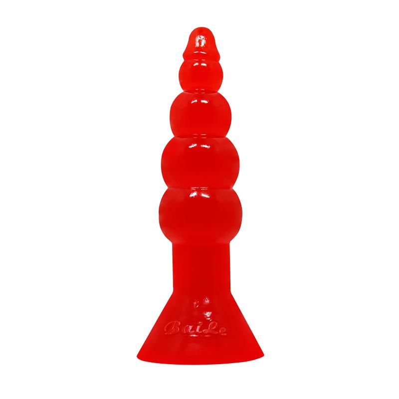 Baile Bulbous Shaped Butt Plug Orange Baile Bulbous Shaped Butt Plug Orange