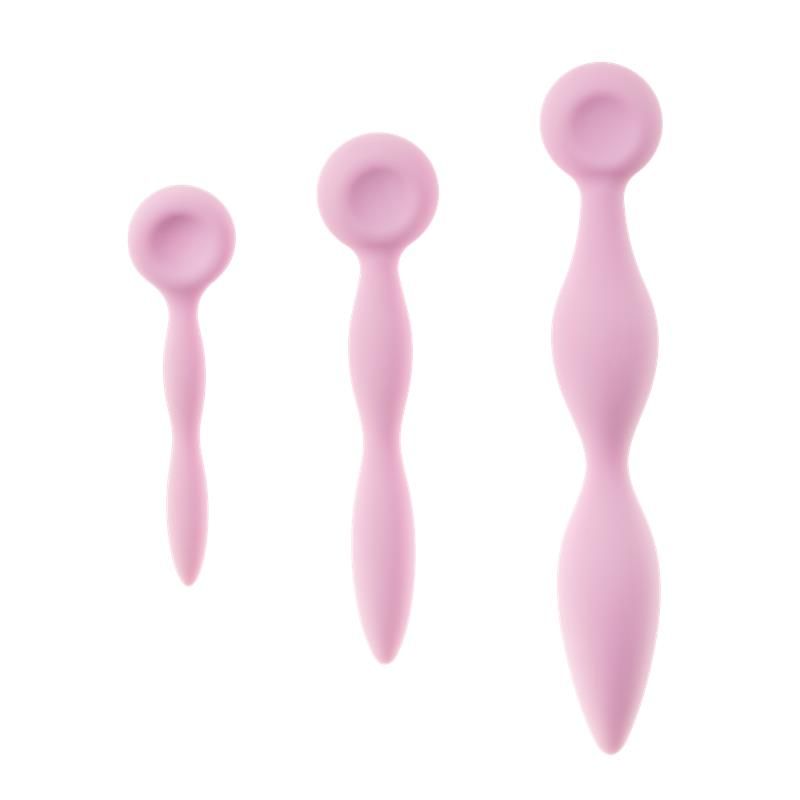 Vaginal Dilators Intimrelax Pink Silicone Vaginal Dilators Intimrelax Pink Silicone