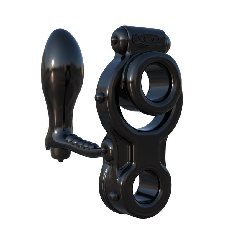 Fantasy C-Ringz Ironman Ass-Gasm Black Fantasy C-Ringz Ironman Ass-Gasm Black