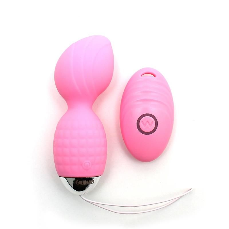 Vibrating Kegel Balls with Remote Control Athens Pink Vibrating Kegel Balls with Remote Control Athens Pink