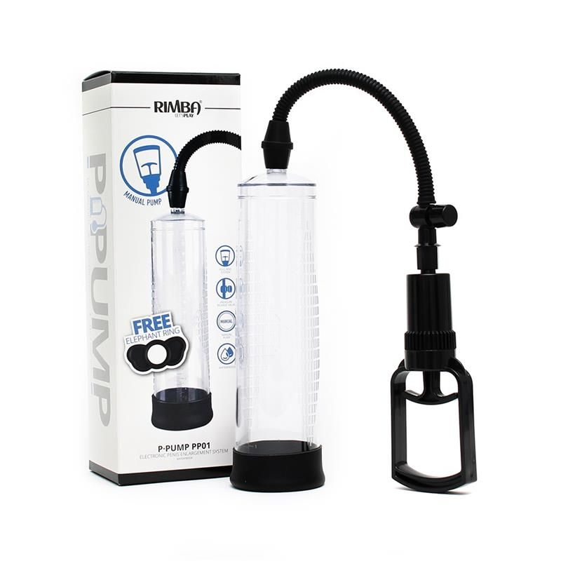 Penis Enlarger with Manual Pump P-Pump PP01 Penis Enlarger with Manual Pump P-Pump PP01