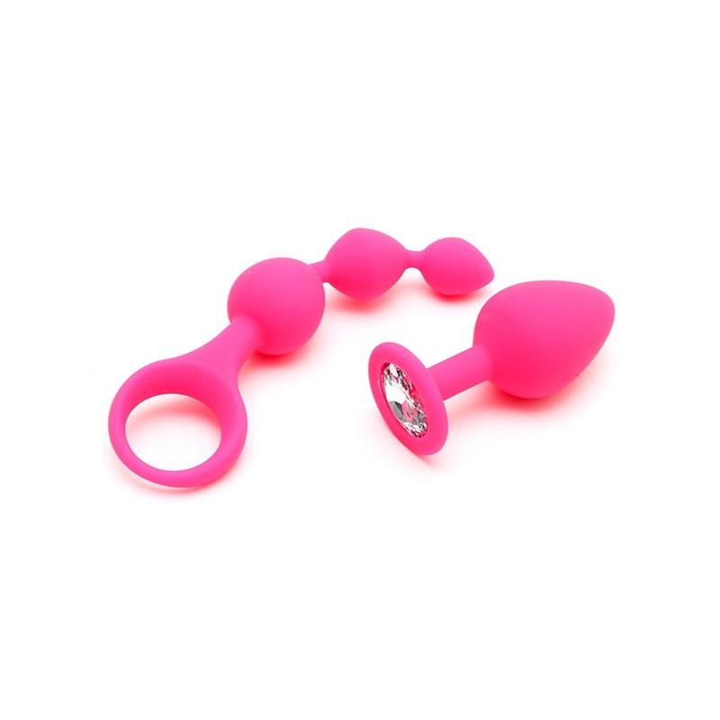 Anal Pleasure Play set Barcelona Pink Anal Pleasure Play set Barcelona Pink