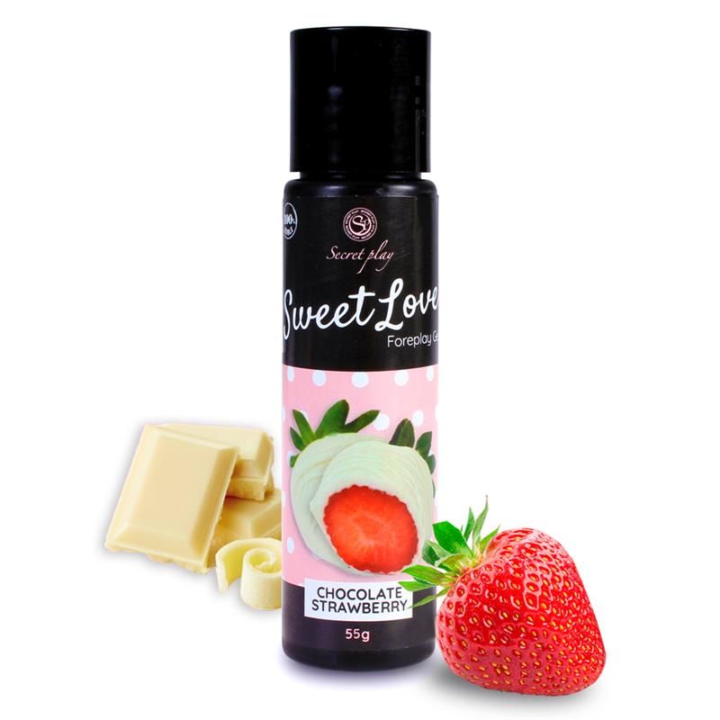 Sweet Love Lubricant Strawberry & White Chocolate 60 ml Sweet Love Lubricant Strawberry & White Chocolate 60 ml