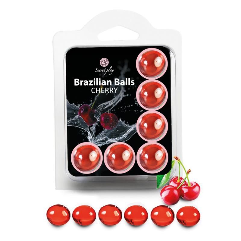 Brazilian Balls Set 6 Cherry Brazilian Balls Set 6 Cherry