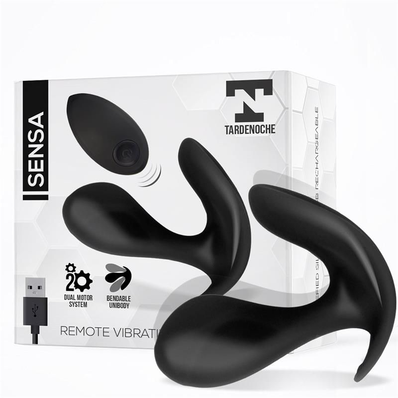 Sensa Stimulator Remote Control USB Liquid Silicone Black Sensa Stimulator Remote Control USB Liquid Silicone Black