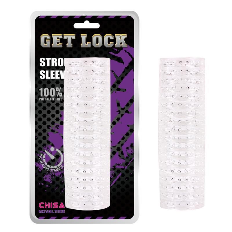 Masturbator Get Lock 13.6 cm Clear Masturbator Get Lock 13.6 cm Clear