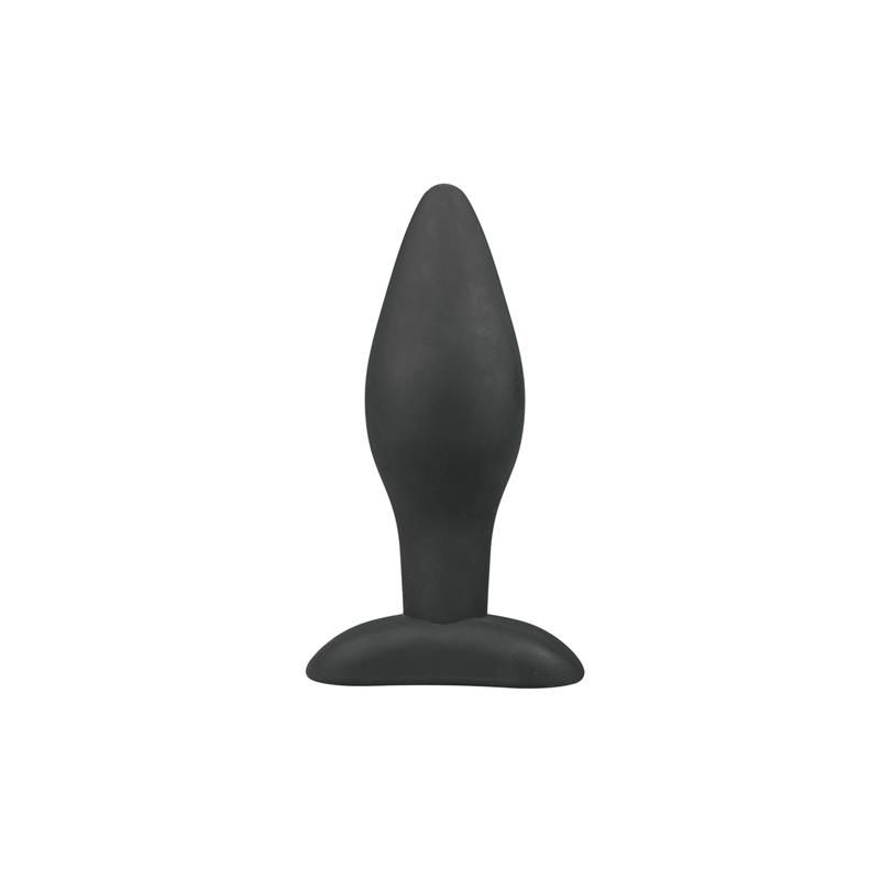Large Black Silicone Buttplug Large Black Silicone Buttplug