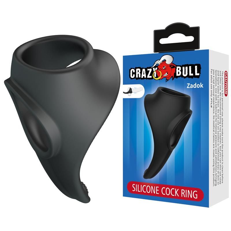 Zadok Silicone Cock and Testicles Ring Zadok Silicone Cock and Testicles Ring