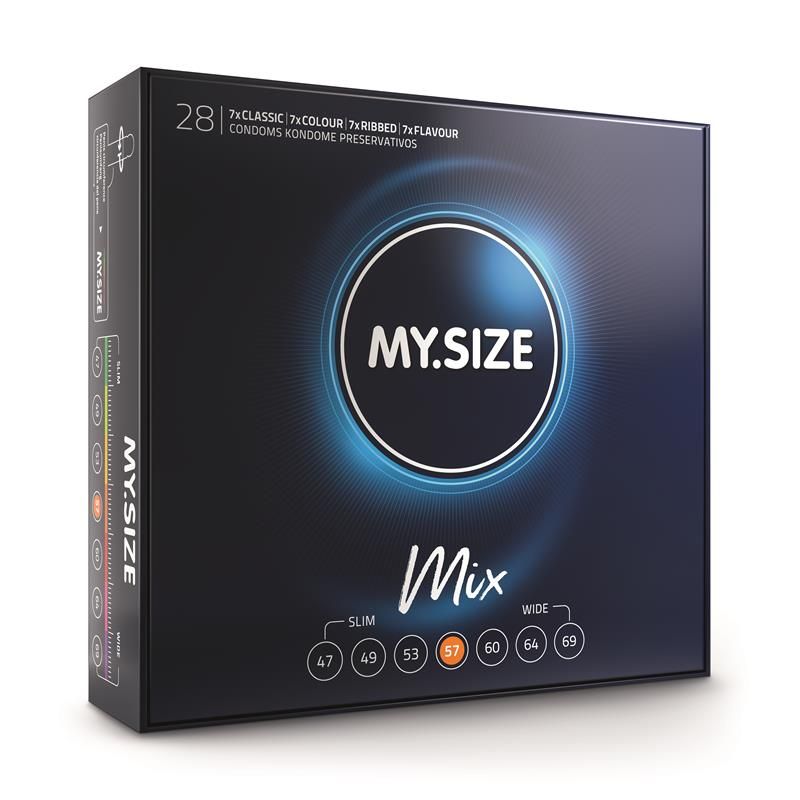My Size Mix Size 57 Box of 28 Uds My Size Mix Size 57 Box of 28 Uds