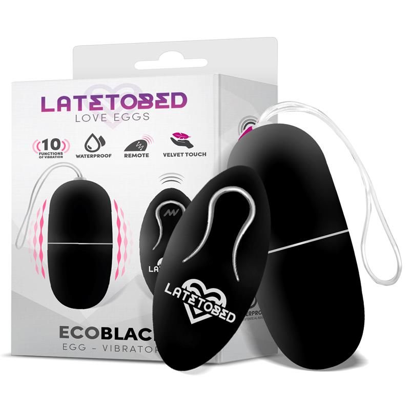 Ecoblack Vibrating Egg with Remote Control Ecoblack Vibrating Egg with Remote Control