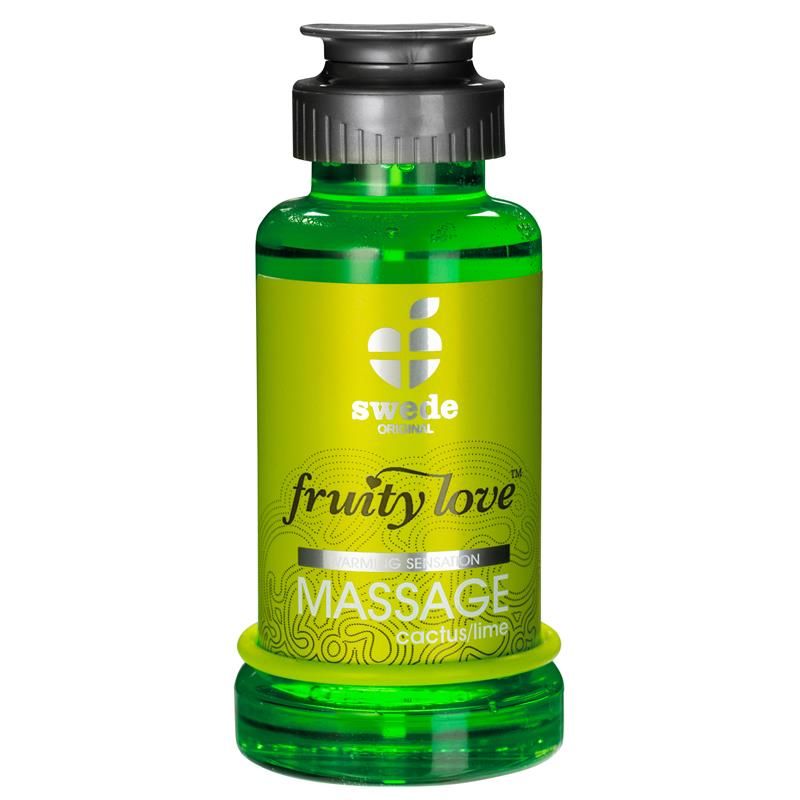 Fruity Love Massage Oil Cactus and Lima Aroma 100 ml Fruity Love Massage Oil Cactus and Lima Aroma 100 ml