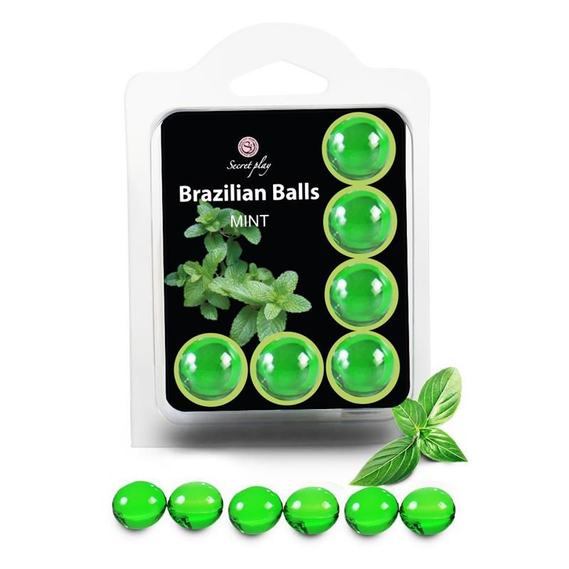 Brazilian Balls Set 6 Mint Brazilian Balls Set 6 Mint