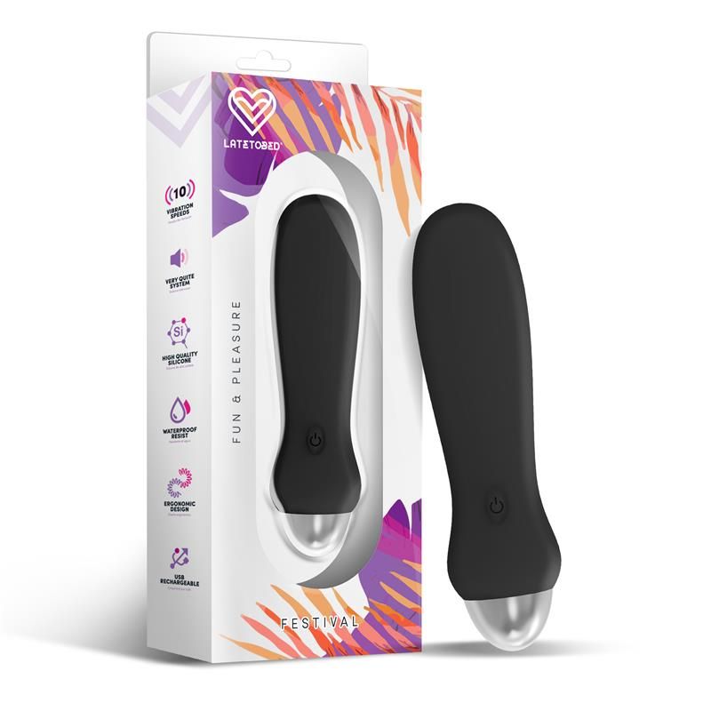 Luxo Stimulator 10 Speeds Black Luxo Stimulator 10 Speeds Black