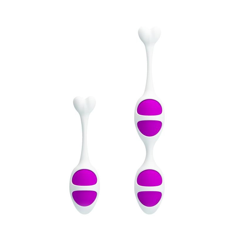 Pretty Love Oval Shaped Kegel Balls Purple Pretty Love Oval Shaped Kegel Balls Purple