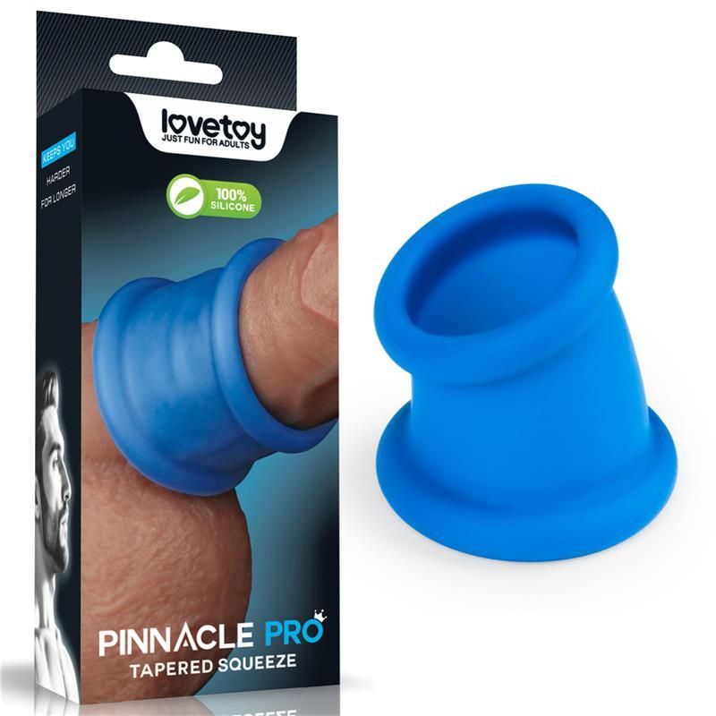 Pinnacle Pro Tapered Squeeze Stretcher Penis Ring Pinnacle Pro Tapered Squeeze Stretcher Penis Ring