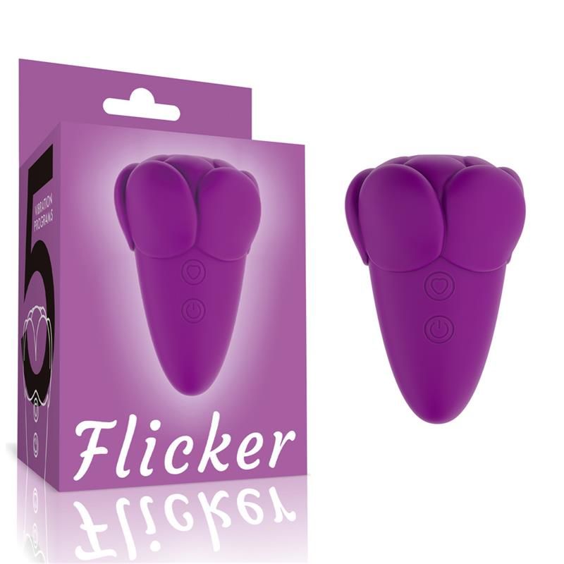 Flicker Stimulator with Flicking Purple Flicker Stimulator with Flicking Purple