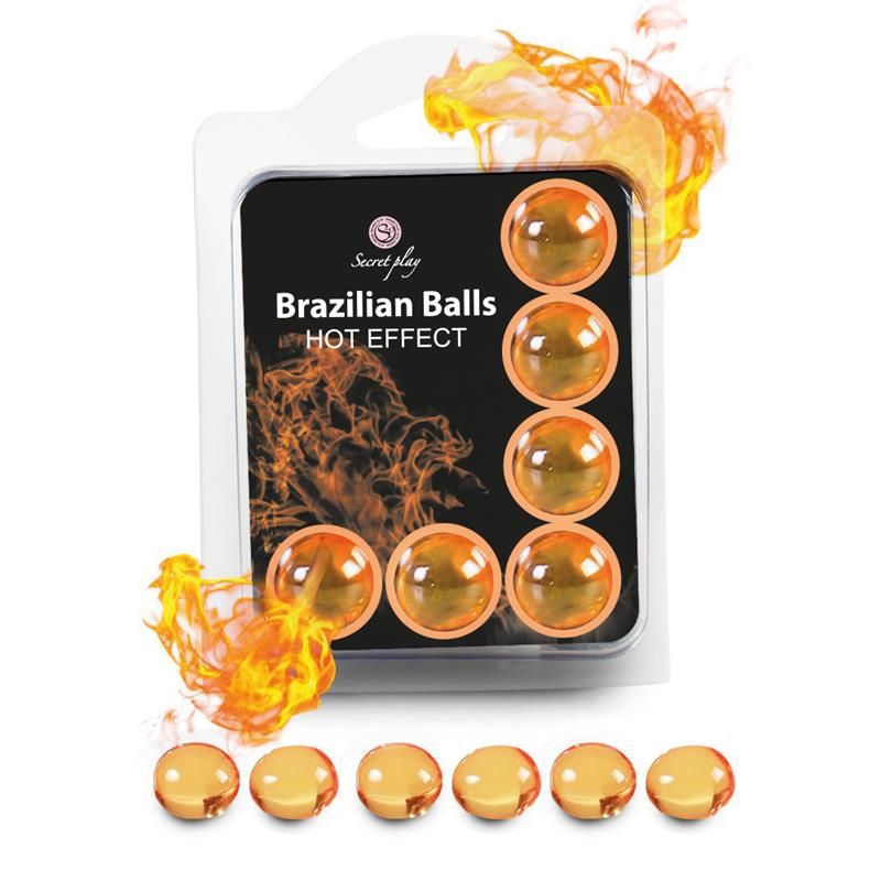 Brazilian Balls Set 6 Hot Effect Brazilian Balls Set 6 Hot Effect
