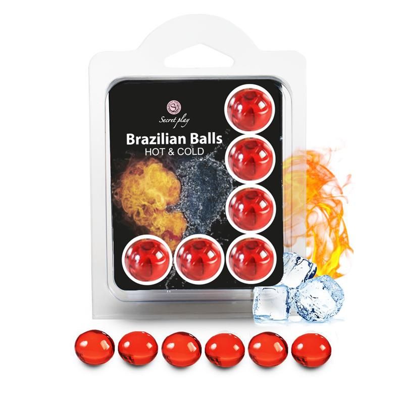Brazilian Balls Set 6 Hot & Cold Effect Brazilian Balls Set 6 Hot & Cold Effect