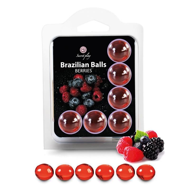Brazilian Balls Set 6 Berries Brazilian Balls Set 6 Berries
