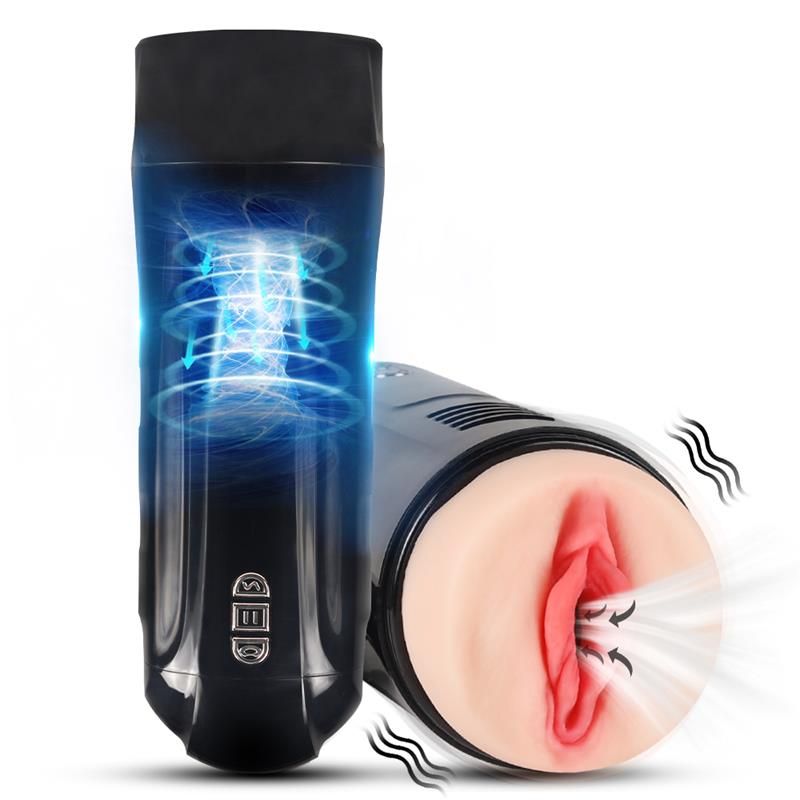 Truda Automatic Male Masturbator Vibration and Suction Vagina Truda Automatic Male Masturbator Vibration and Suction Vagina