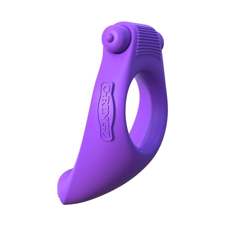 Fantasy C-Ringz Vibrating Silicone Taint-Alizer Purple Fantasy C-Ringz Vibrating Silicone Taint-Alizer Purple