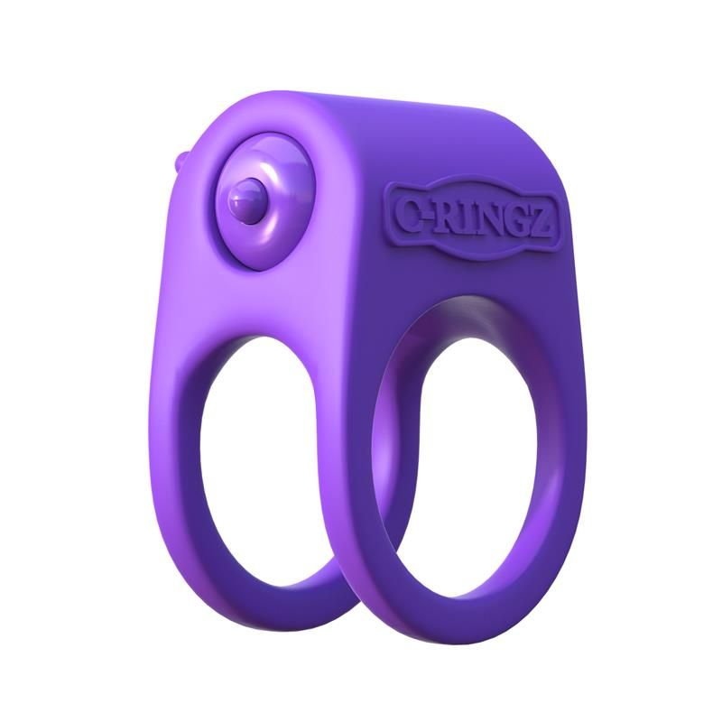 Fantasy C-Ringz Silicone Duo Ring Purple Fantasy C-Ringz Silicone Duo Ring Purple