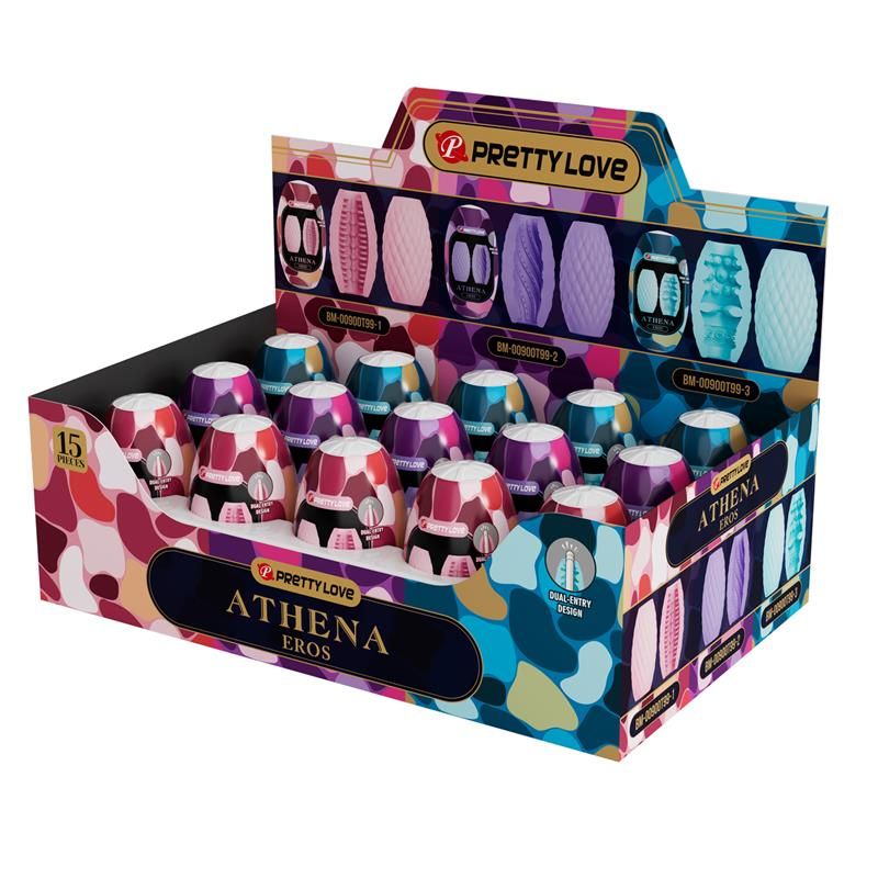Eros Men Masturbator Display 15 uds Assorted Eros Men Masturbator Display 15 uds Assorted