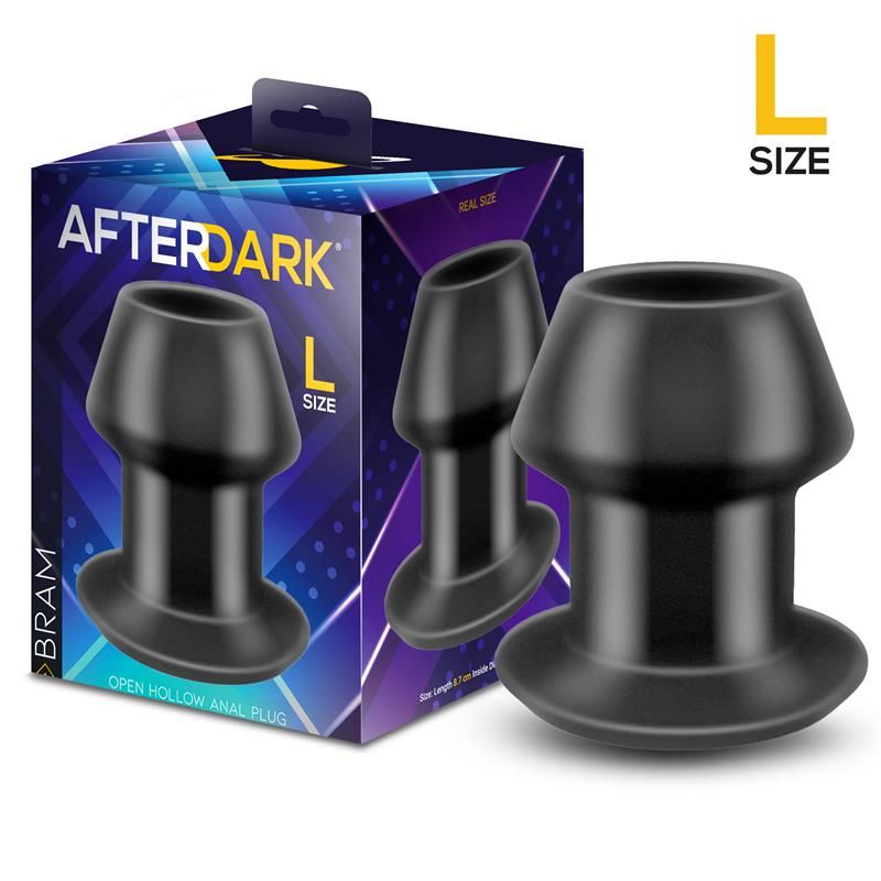 Bram Open Hollow Anal Plug Size L Bram Open Hollow Anal Plug Size L