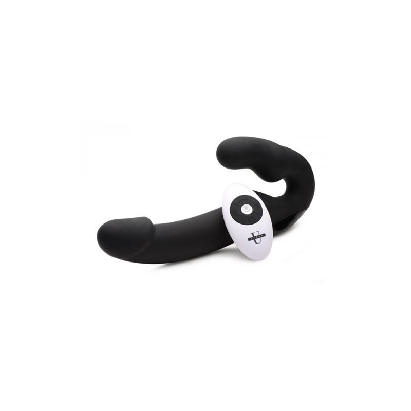 Urge Strapless Strap-On Vibrator Black Urge Strapless Strap-On Vibrator Black