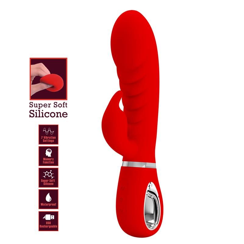 Prescott G-Spot Vibrator Red Prescott G-Spot Vibrator Red