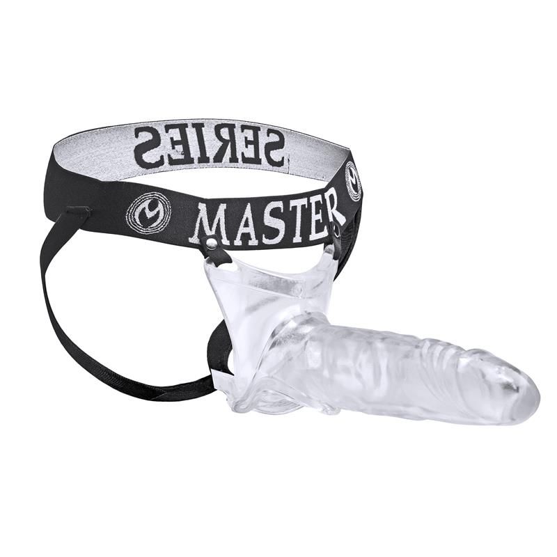Grand Mamba XL Jockstrap with Hollow Transparent Dildo Grand Mamba XL Jockstrap with Hollow Transparent Dildo